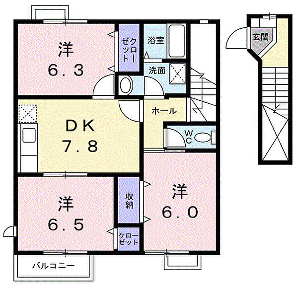 同じ建物の物件間取り写真 - ID:209005620844