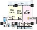 ライオンズタワー神戸元町24階26.0万円