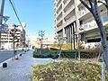 ○現地前面歩道...