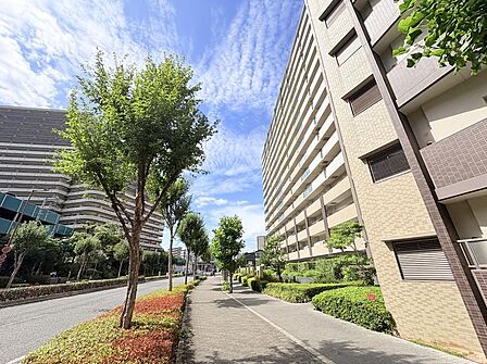 ●マンション周辺の歩道