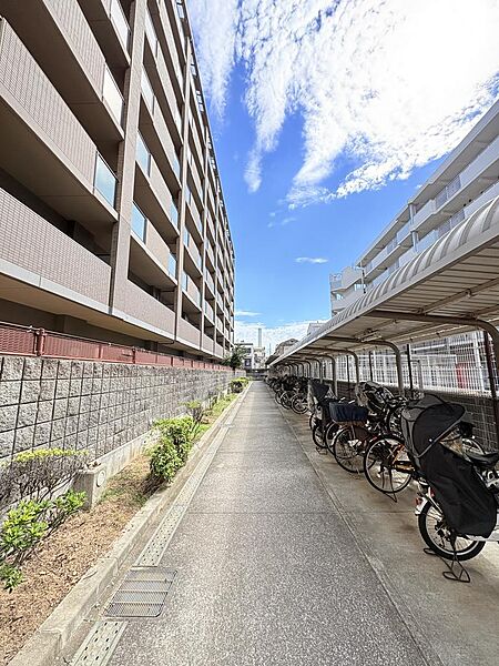 ●自転車置場（の一部）