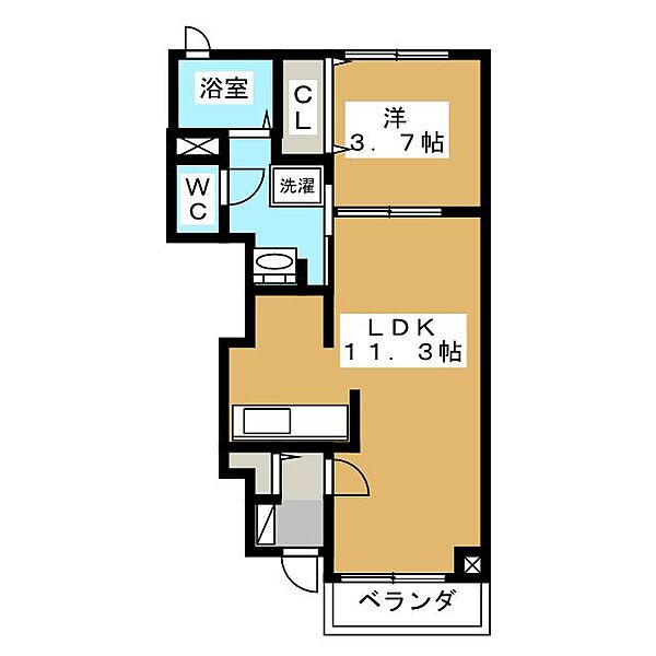 同じ建物の物件間取り写真 - ID:224004863595