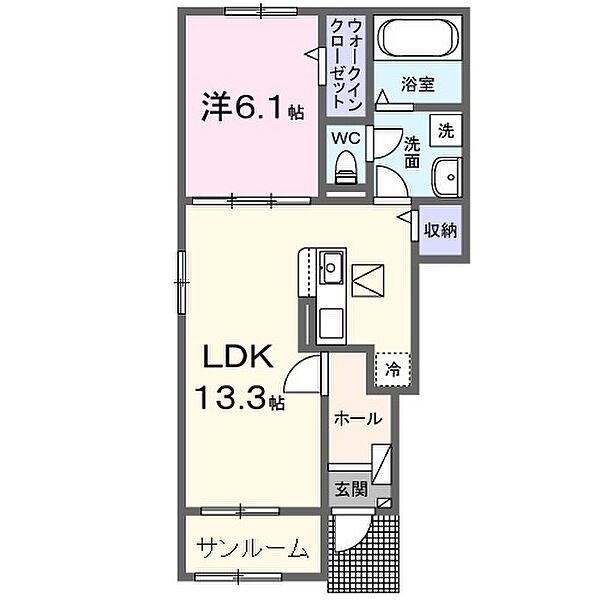 同じ建物の物件間取り写真 - ID:224004863293