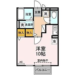 間取図画像 ワンルーム