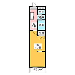 間取図画像 1K