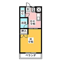 間取図画像 1DK