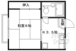 JR山陰本線 太秦駅 徒歩10分 2階/-