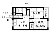 京都市右京区西院東貝川町 4階建 築38年のイメージ