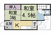京都市伏見区銀座町4丁目 1階建 築58年のイメージ