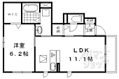 京都市伏見区深草北新町 2階建 築6年のイメージ