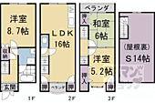 京都市伏見区向島庚申町 2階建 築26年のイメージ