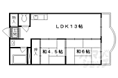 京都市伏見区小栗栖牛ケ淵町 3階建 築43年のイメージ