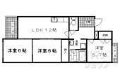 京都市右京区嵯峨広沢御所ノ内町 3階建 築40年のイメージ