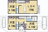 京都市右京区西院西三蔵町 2階建 新築のイメージ