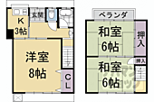京都市伏見区深草スゝハキ町 2階建 築39年のイメージ