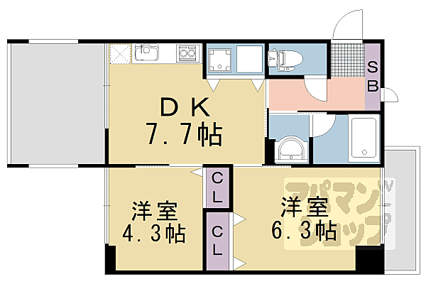 同じ建物の物件間取り写真 - ID:226064656827