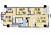 京都市中京区西ノ京南大炊御門町 6階建 新築のイメージ