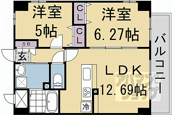 同じ建物の物件間取り写真 - ID:226065781864