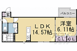 JR山陰本線 円町駅 徒歩8分 2階/-