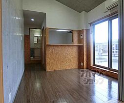 JR山陰本線 円町駅 徒歩3分の賃貸マンション 4階1DKのリビング/ダイニング