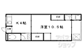 マンション千丈4階4.0万円