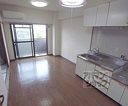 JR東海道・山陽本線 長岡京駅 3.5kmの賃貸マンション 3階2DKのリビング/ダイニング