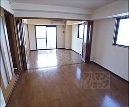 京阪本線 伏見稲荷駅 徒歩2分の賃貸マンション 5階2LDKのリビング/ダイニング