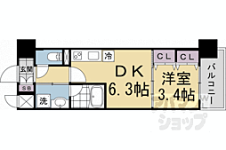 リシュドール梅小路 9階