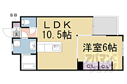 サンクラージュ山科三条 2階
