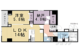京都地下鉄東西線 京都市役所前駅 徒歩7分 5階/-