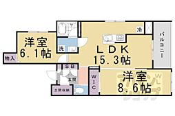 京都地下鉄東西線 二条城前駅 徒歩7分 2階/-