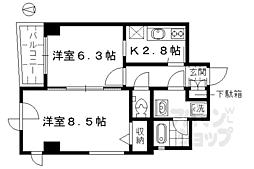 デ・リード烏丸五条 4階