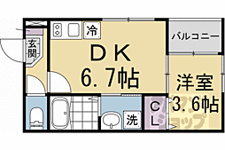 JR山陰本線 花園駅 徒歩7分 3階/-