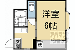 ヌヴェールハイツ 1Kの間取図画像