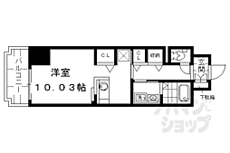 ステラ・ランド 1Kの間取図画像