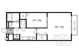 セゾン・NOIX 2Kの間取図画像