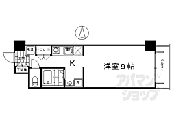 KIND3 1Kの間取図画像