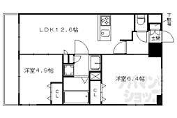 クリスタルグランツ京都西大路 6階/615