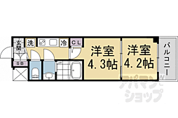 エステムコート京都千雅邸 7階/702