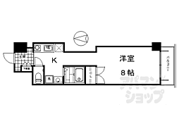 KIND3 1Kの間取図画像
