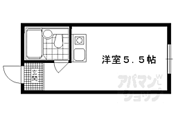 佐わらび堺町マンション ワンルームの間取図画像