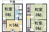 京都市南区吉祥院池ノ内町 2階建 築43年のイメージ