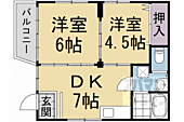 京都市右京区嵯峨野有栖川町 3階建 築50年のイメージ