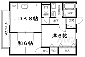 京都市右京区嵯峨北堀町 2階建 築25年のイメージ