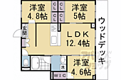 京都市右京区西京極郡醍醐田町 3階建 新築のイメージ