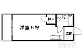 京都府京都市南区唐橋堂ノ前町（賃貸マンション1K・3階・16.50㎡） その2