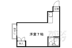 間取図画像 ワンルーム