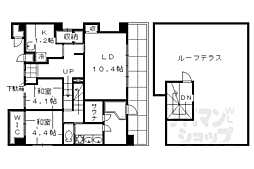 Ｓ−ＦＯＲＴ二条城前 14階2LDKの間取り