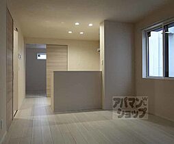 JR東海道・山陽本線 西大路駅 徒歩19分の賃貸アパート 3階2LDKのリビング/ダイニング