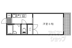 京都府京都市上京区出水通日暮西入金馬場町（賃貸マンション1K・4階・18.76㎡） その2